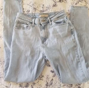 LEVIS 721 HIGH RISE SKINNY JEANS